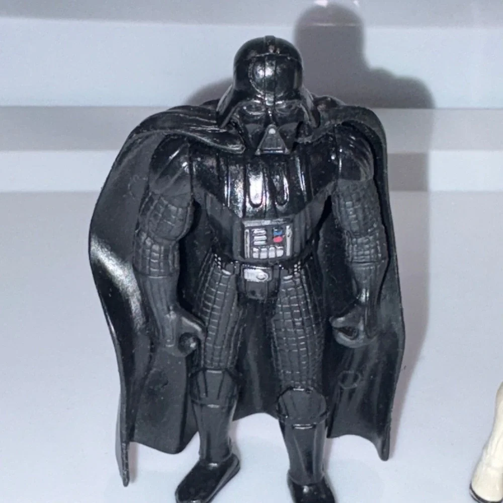 Vintage Action Figure Lot 3pc Star Wars 4in Black White Kenner Hasbro